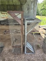 Lot of 2 vintage animal traps