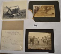 3 Old photos; The Chesapeake and Ohio Railway