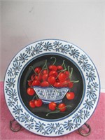 Collector plate  Of Cherry In Italy