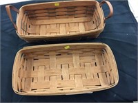 (2) Longaberger Baskets