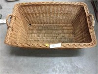 Wicker Laundry Basket