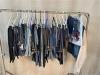 Denim Clothing with Custom Designs