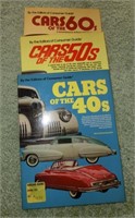 3- vintage car books