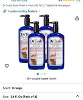 Dr Teal's Body Wash 4-Pack
