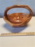 Vintage Wood Bowl