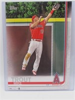 TOPPS EXCLUSIVE MIKE TROUT LTD 11/99 10X14 PHOTO