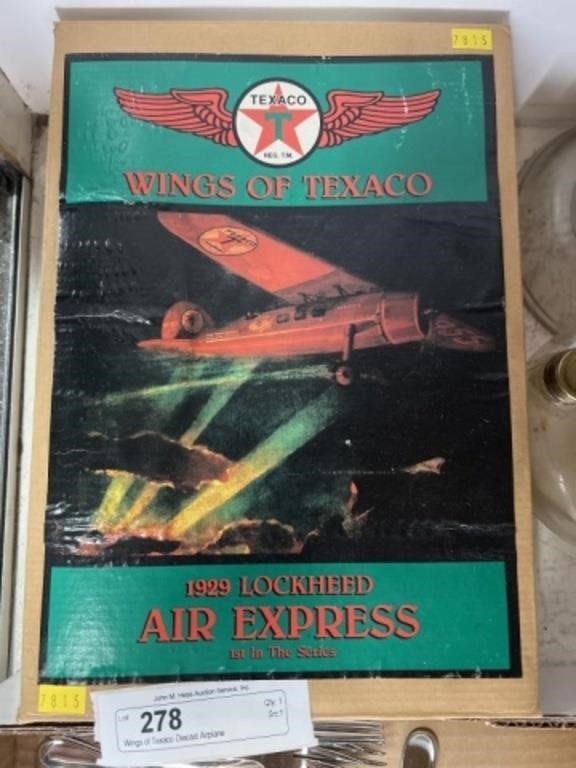 Wings of Texaco Diecast Airplane