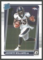 Rookie Card  Javonte Williams