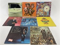 (8) VTG Record Albums: Comedy, Cheech & Chong