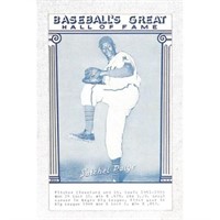 Vintage Hof Baseball Exhibit Satchel Paige