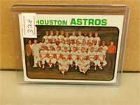 1972 Topps Houston Astros #158 Team Card