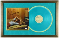 Autographed Taylor Swift Framed Vinyl Display
