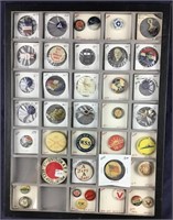 Display Case With Large Assortment Of WWII Items