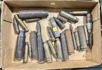 Lot, assorted military shells and dummies, over
