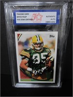 1994 TOPPS BRYCE PAUP AUTOGRAPH FSG PACKERS