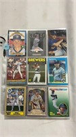 Paul molitor cards 10 sheets