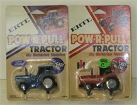 2x- Ertl IH & Ford Power Pull 1/64 Tractors