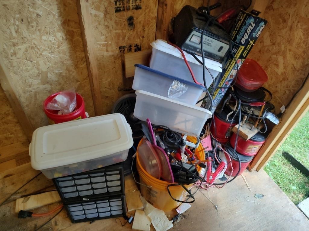 Contents of Shed Corner #2- Read Details