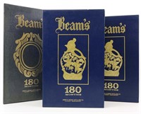 (3) Beam's China Decanters