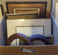 Box of Assorted Frames