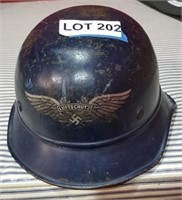 German Military Helmet "Luftschutz" w/ Swastika