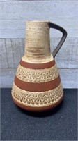 Vintage German Pottery Pitcher Vase Marked 310/15
