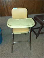 Antique high chair