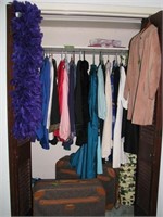 Contents of bedroom closet