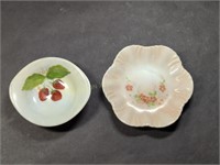 Vintage Porcelain Plate & Bowl