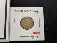 RARE 1857 Flying Eagle Cent