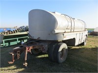 OFF-ROAD 20' Stainless Water Tank Trailer