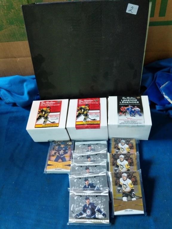 Tim Hortons cards. 2023-24 base set x2, 2023