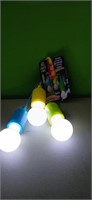 (3) LED Pull Light Set with 43 inch cords