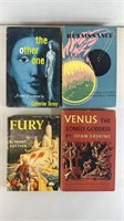 4pc 1949-52 Science Fiction Hardback Books