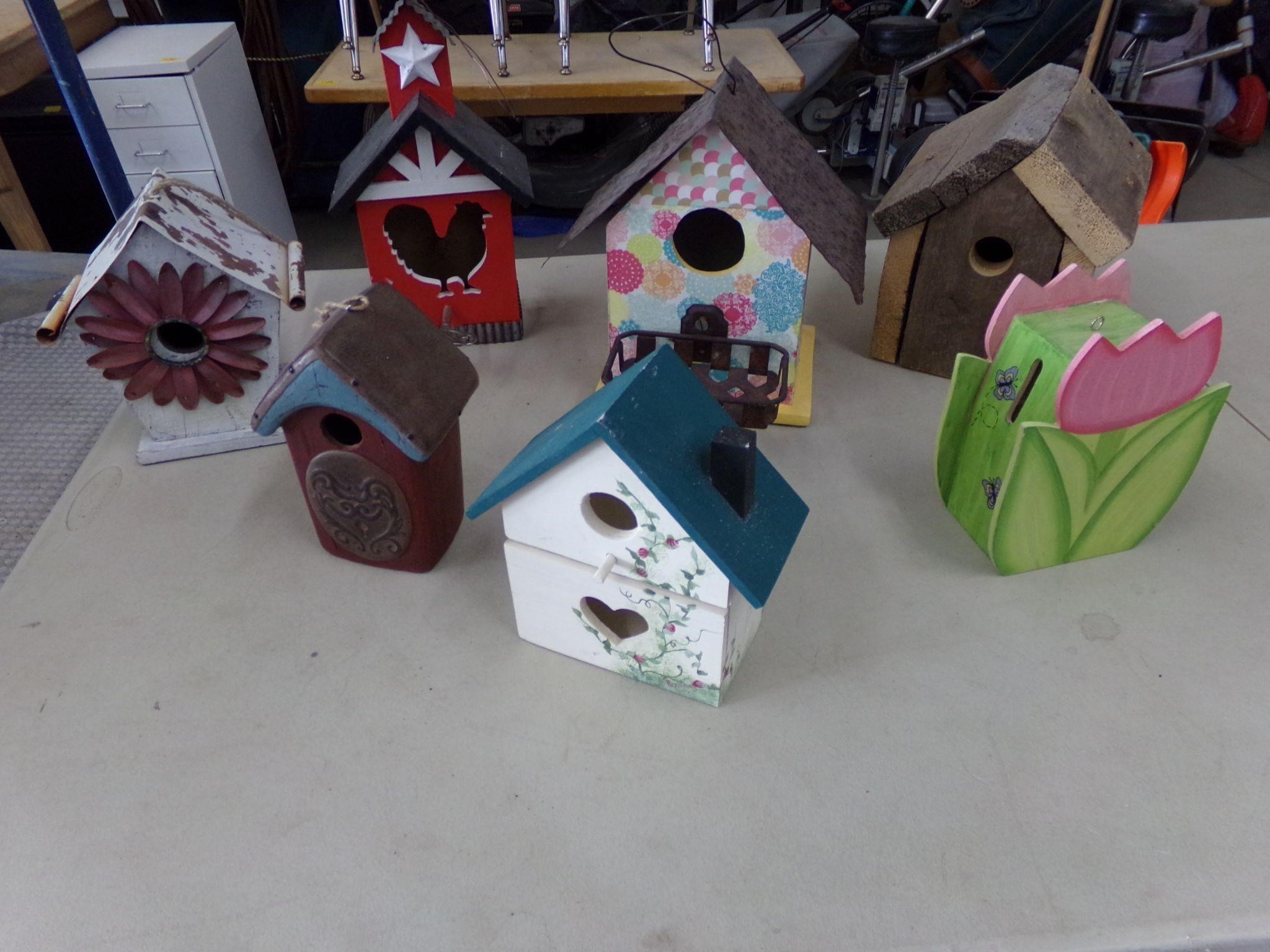 Box of bird houses