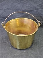 Brass Bucket with Steel Handle
