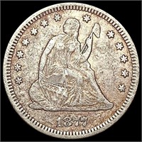 1877-S Seated Liberty Quarter CLOSELY