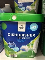 MM dishwasher pacs 105 ct