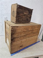 American cyanamid crate, Larkin crate