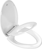 Toilet Seat with Toddler Toilet Seat Built in
