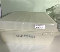 Glass Cold Storage with Lid