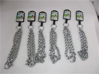 6 New Size L Dog Chains