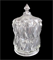 Nambe Cut Crystal Water Jar 9"T