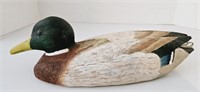 Vintage Wooden Mallard Duck Decoy