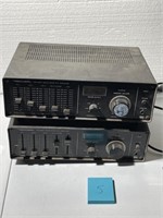 Realistic 100W Solids State PA  Amplifier VTG