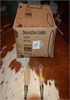 DECORATIVE CANDLE SOFT WHITE BULBS 24CT