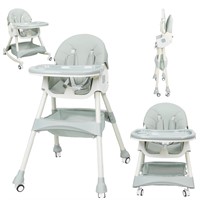 Boyro Baby 4-in-1 Baby High Chair, High Chairs for