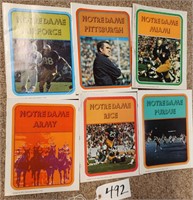 1974 Notre Dame Football Programs