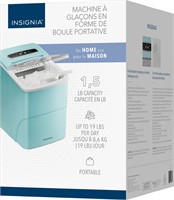 $126  Insignia Portable Ice Maker - Mint