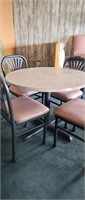 Round Table and 4 Chairs